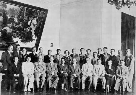 Группа сотрудников Института точной механики и вычислительной техники АН СССР