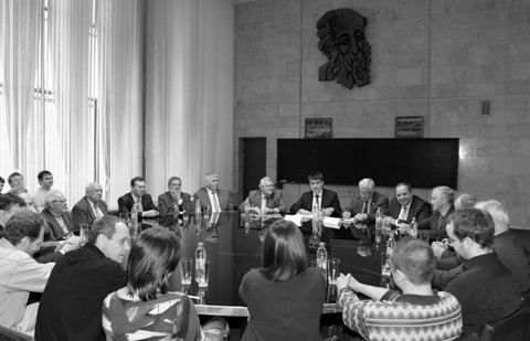 Большой зал заседаний Совета ИЯФ СО РАН