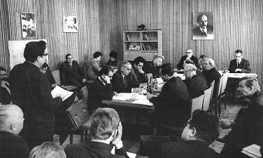 Заседание Президиума СО АН СССР