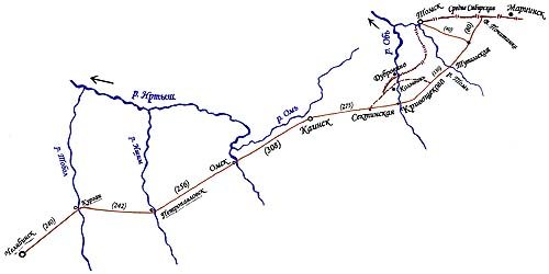 Сибирская железная дорога 1891 г.