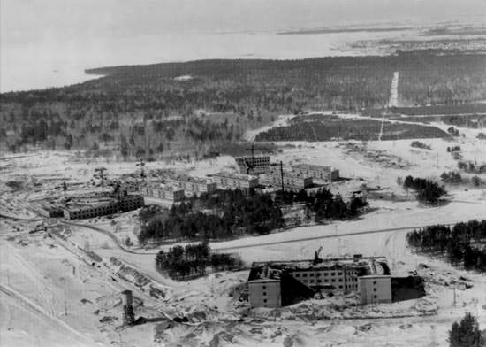 Академгородок в начале 1959 г. Академгородок в начале 1959 г.