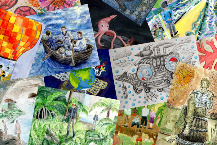 Коллаж - конкурс рисунков